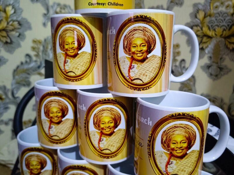 Branded Mugs and Tray