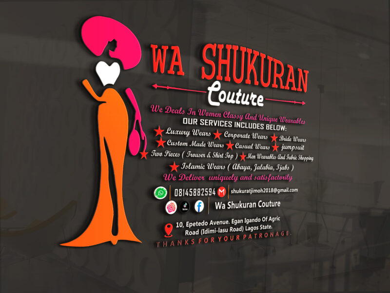 Wa-Shukran Couture