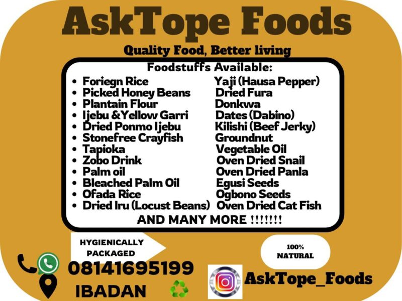 AskTope Foods and Shopper