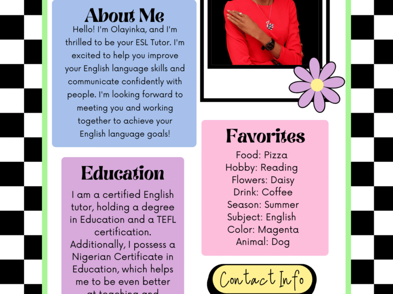 Teacher Olayinka
