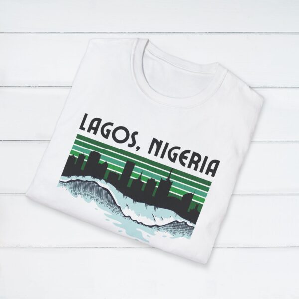 Lagos, Nigeria Unisex Graphic T-Shirt - Image 4