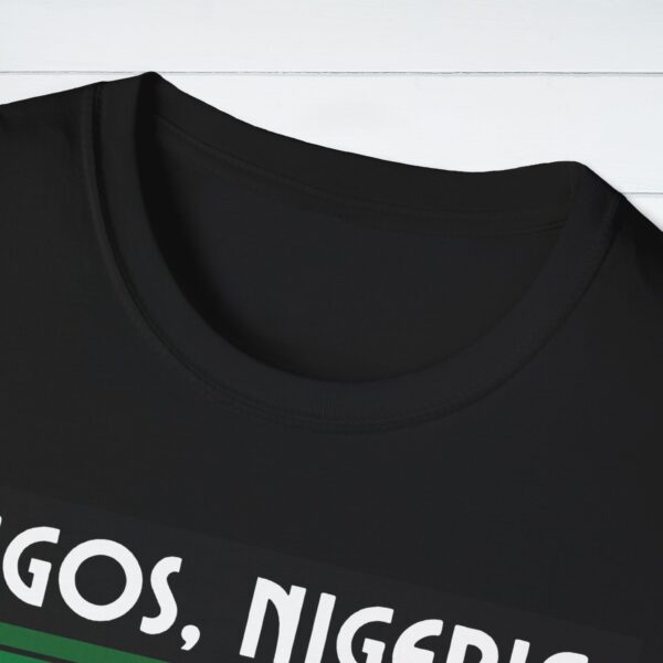 Lagos, Nigeria Unisex Graphic T-Shirt - Image 11