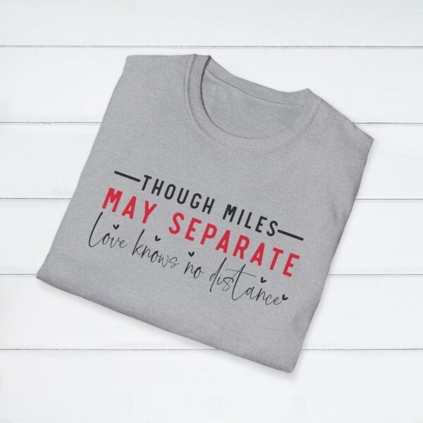 Long Distance Love Unisex Graphic Tee - Image 12
