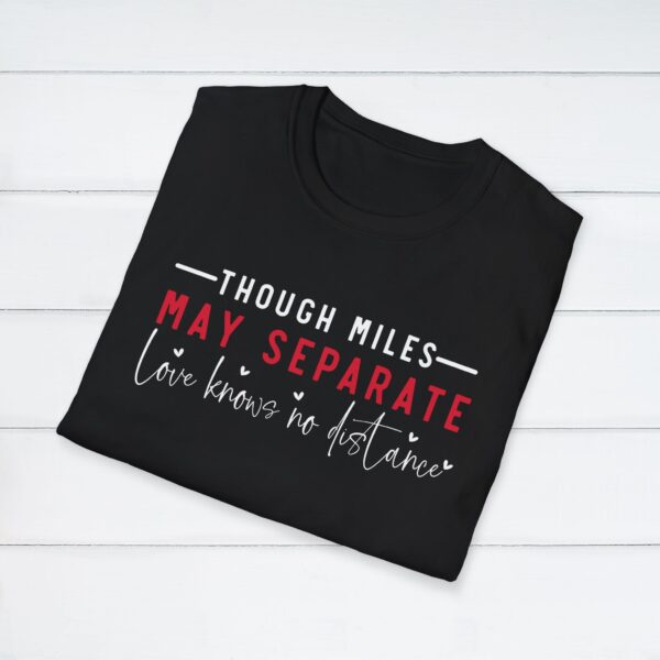 Long Distance Love Unisex Graphic Tee - Image 4