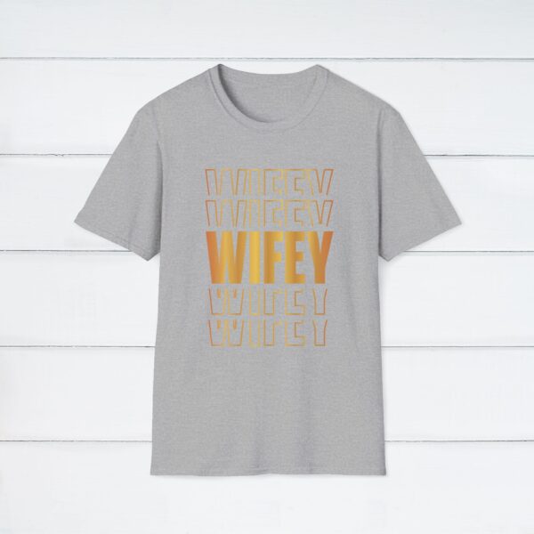 Wifey Repeated Word T-Shirt - Image 10