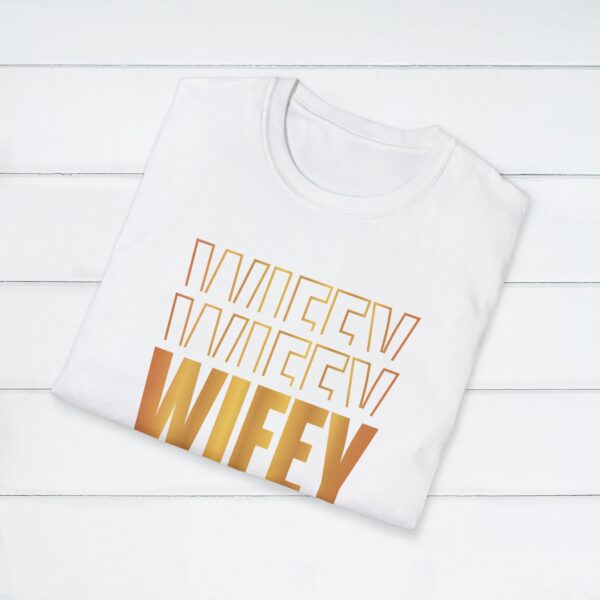Wifey Repeated Word T-Shirt - Image 8