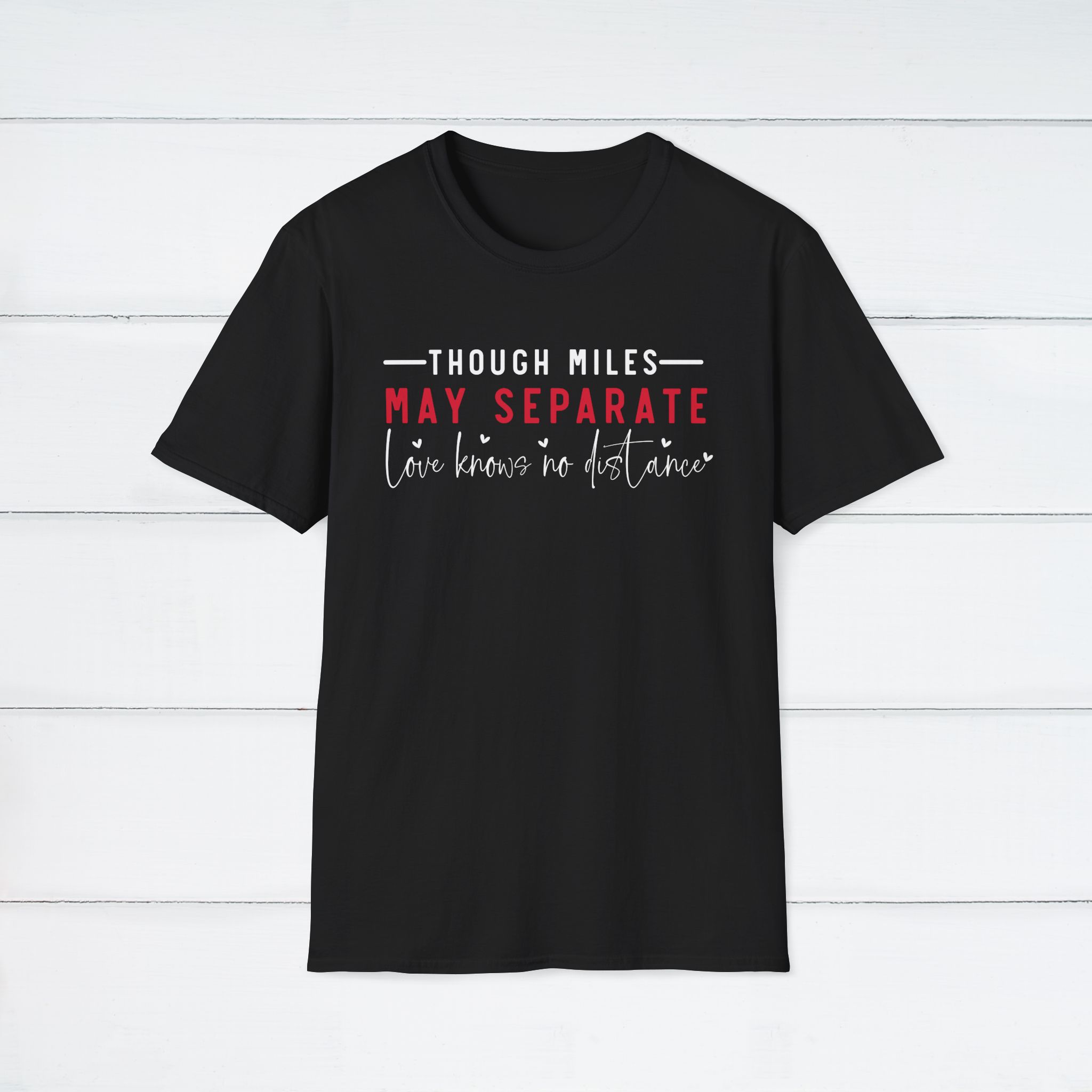 Long Distance Love Unisex Graphic Tee