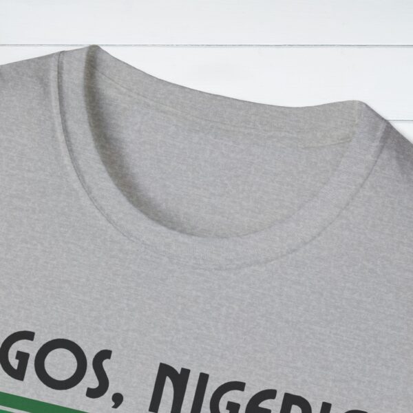 Lagos, Nigeria Unisex Graphic T-Shirt - Image 7