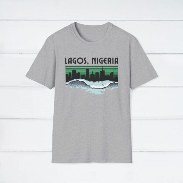 Lagos, Nigeria Unisex Graphic T-Shirt - Image 5