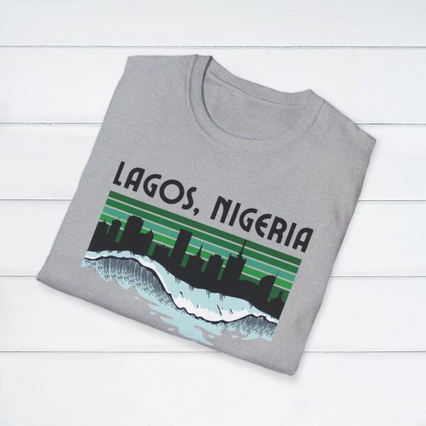 Lagos, Nigeria Unisex Graphic T-Shirt - Image 8