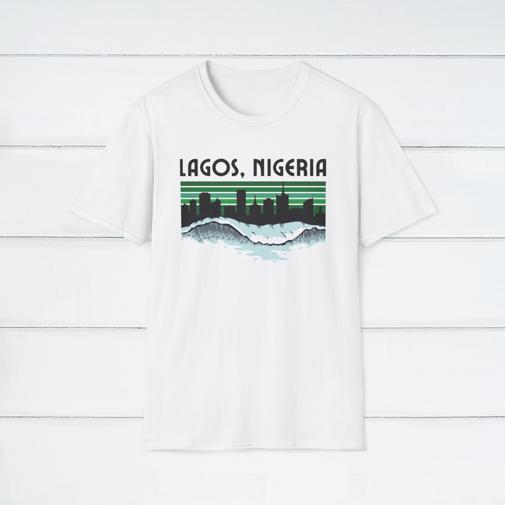 Lagos, Nigeria Unisex Graphic T-Shirt