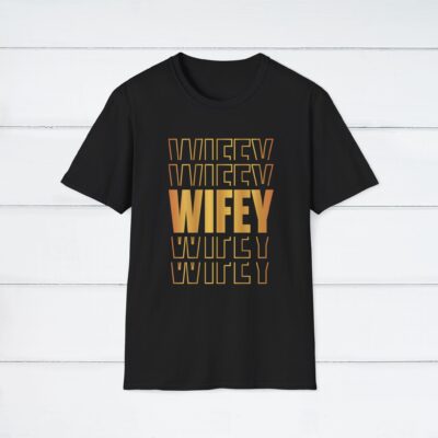 Wifey Repeated Word T-Shirt