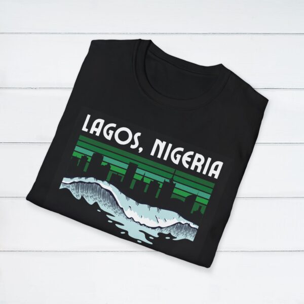 Lagos, Nigeria Unisex Graphic T-Shirt - Image 12