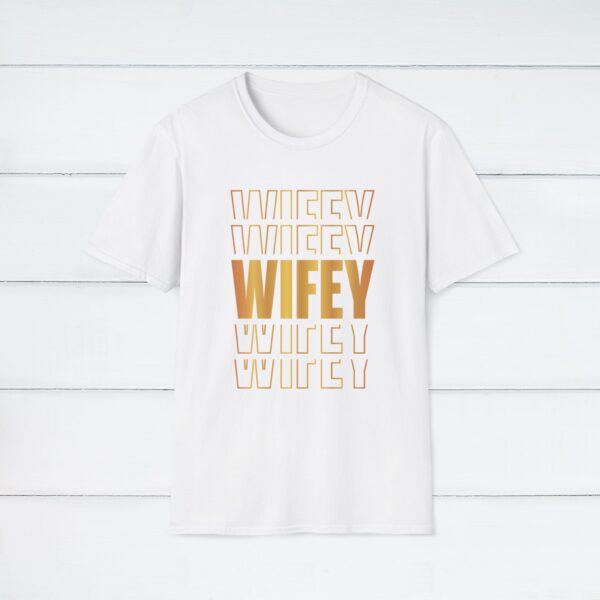 Wifey Repeated Word T-Shirt - Image 5