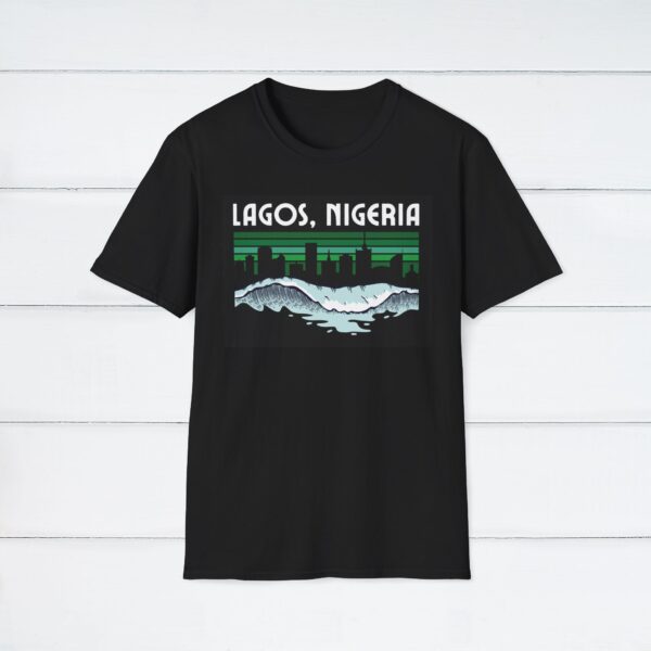 Lagos, Nigeria Unisex Graphic T-Shirt - Image 9